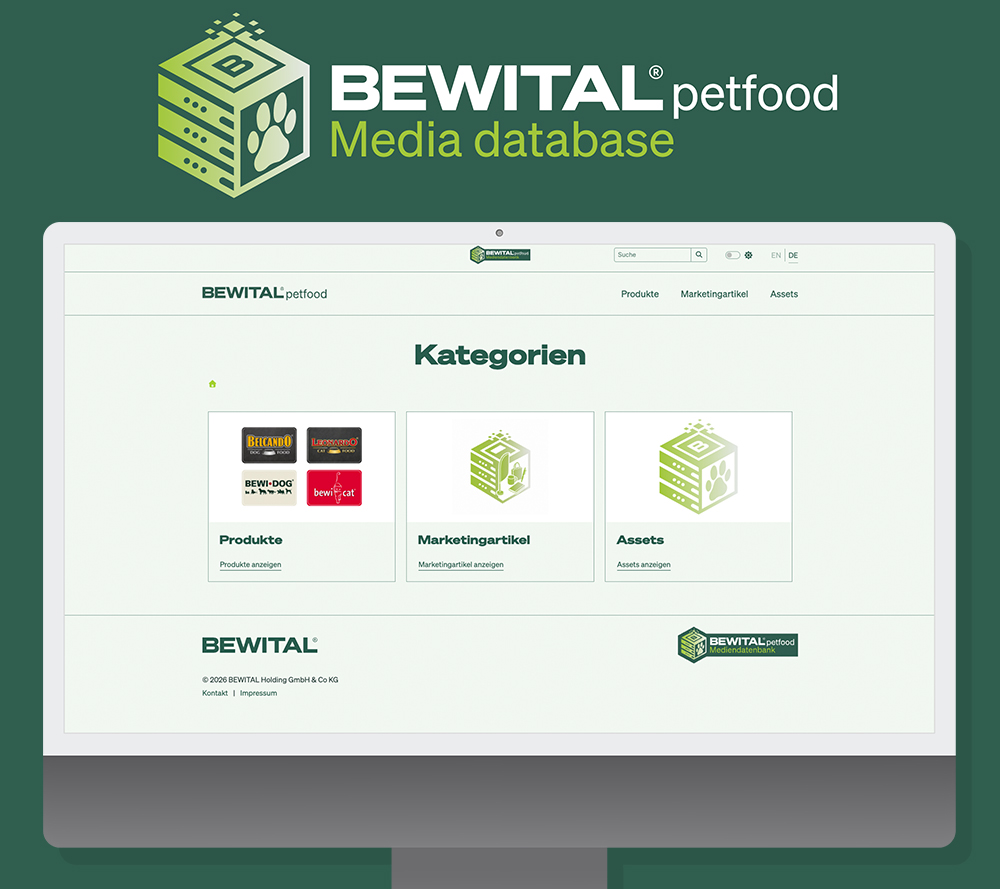 BEWITAL petfood media database